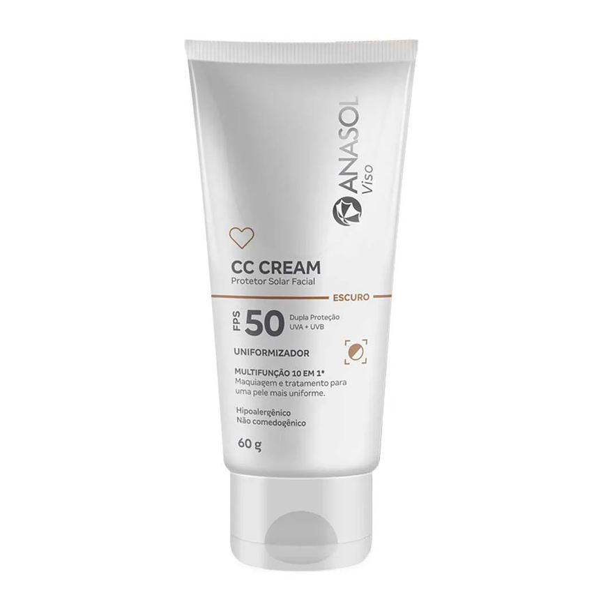 Anasol Cc Cream Facial Viso Fps50 60g
