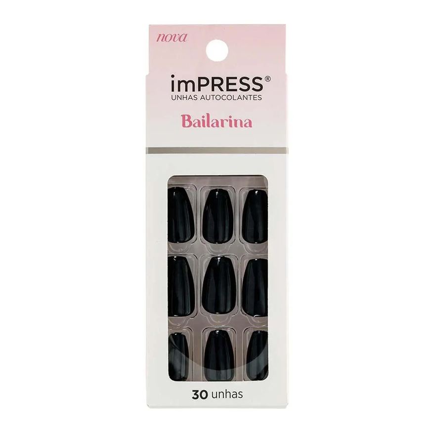Postiças Unhas Autocolantes Impress Lacy