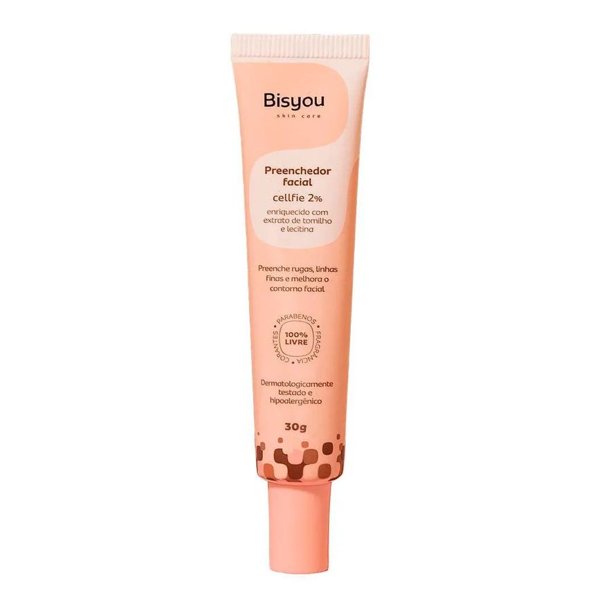 Bisyou Gel Preenchedor Facial para Linhas Finas e Rugas 30g