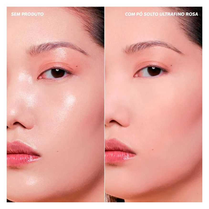 Solto Pó Facial Ultrafino Dailus Rosa