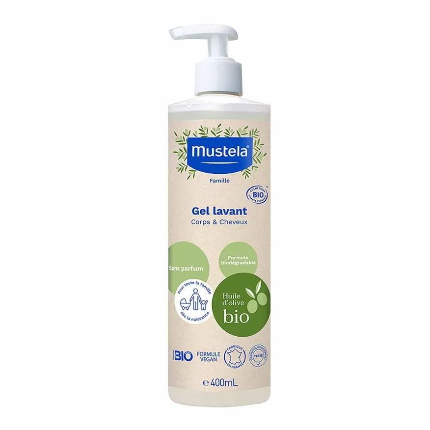 Mustela Gel Lavante Bio 400ml