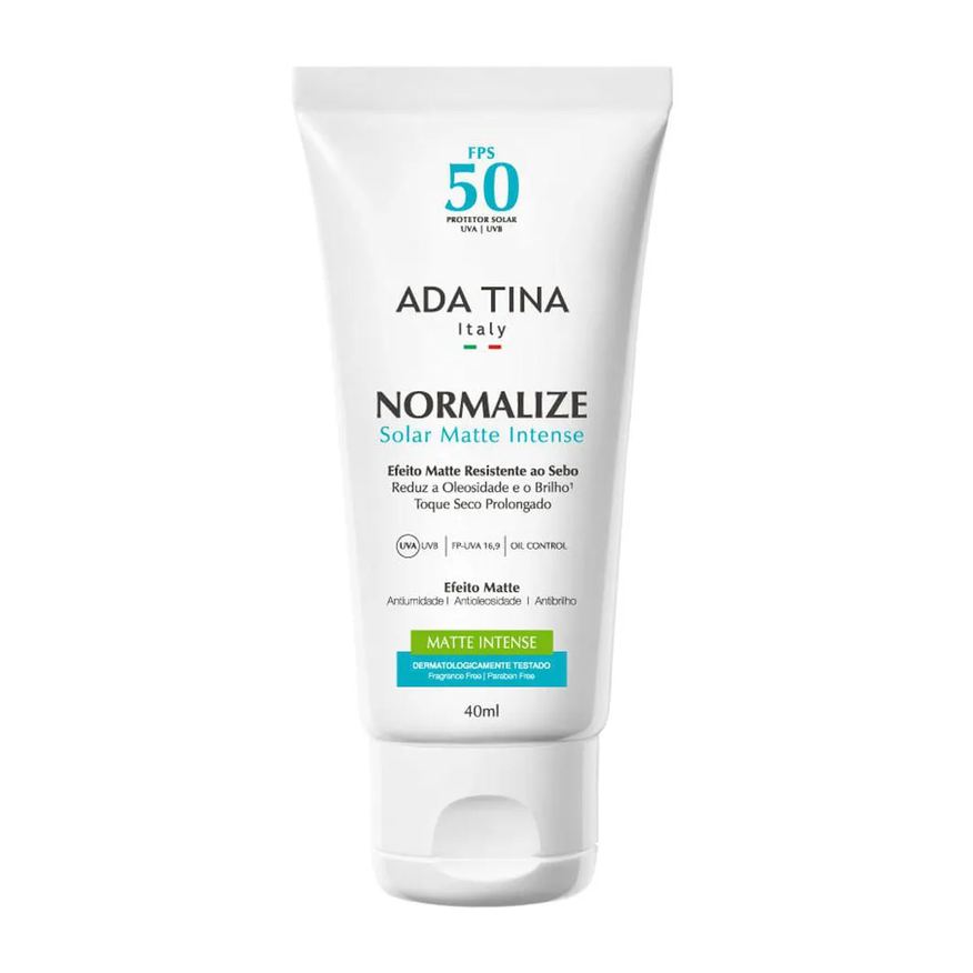 Ada Tina Protetor Solar - Normalize Solar Matte Intense Fps 50 40ml