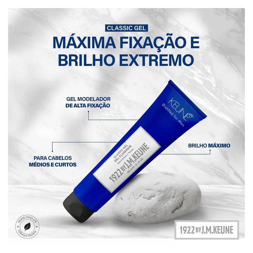 1922 Keune Classic - Gel Modelador 150ml