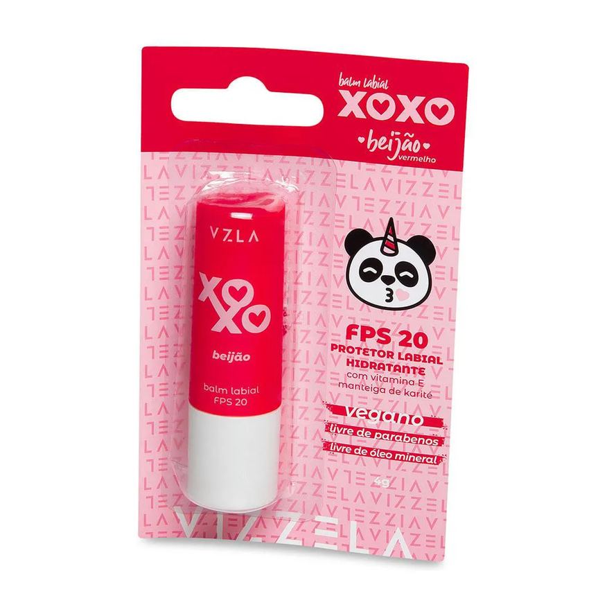 Vizzela Balm Labial Xoxo Fps 20 Beijão