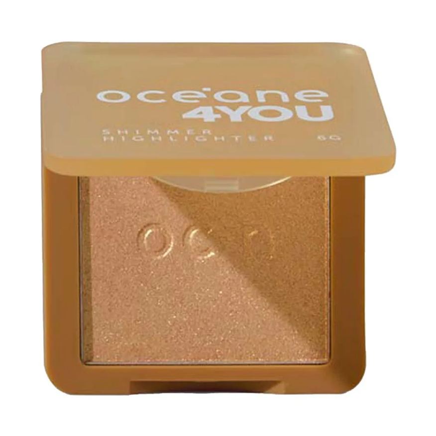 Océane Iluminador em Pó 4 You - Shimmer Highlighter Dourado