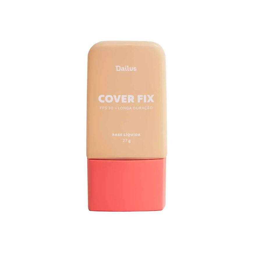 Dailus Base Líquida Cover Fix Fps 30 D4claro