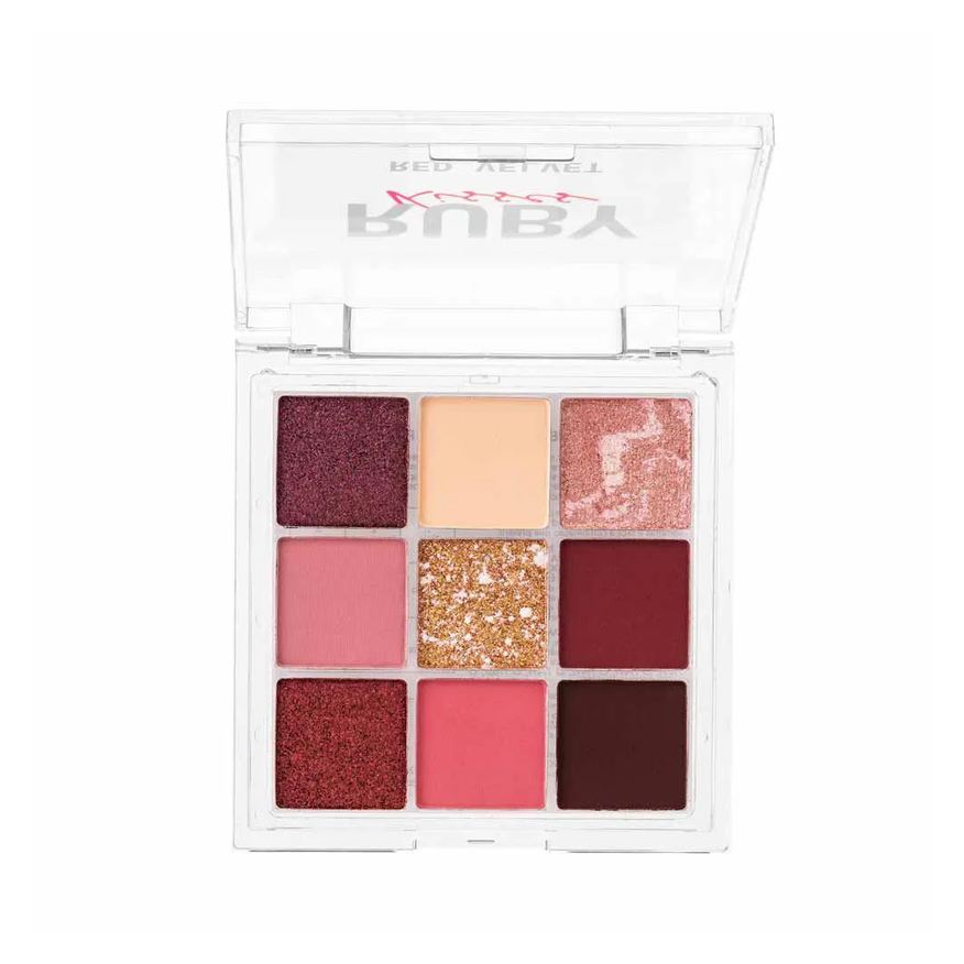 Ruby Kisses Paleta de Sombras - Sweets Collection RED Velvet