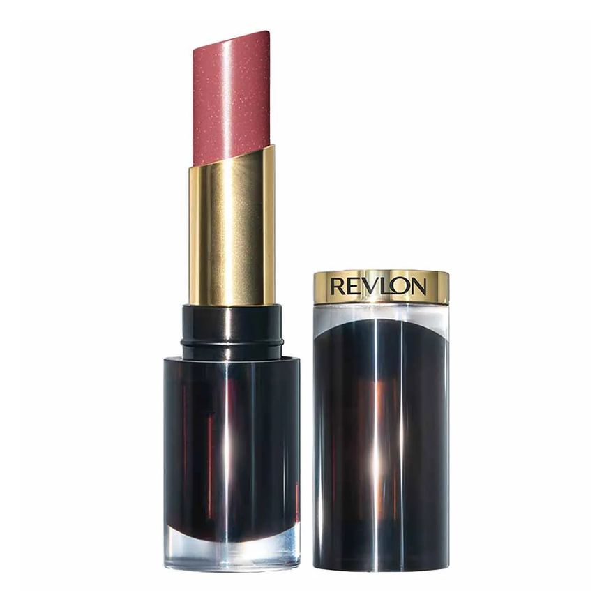 Revlon Batom Super Lustrous Glass Shine Glossed UP Rose