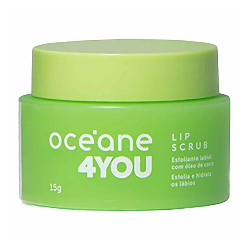 Océane Esfoliante Labial com Óleo de Coco 4 You Lip Scrub 15g