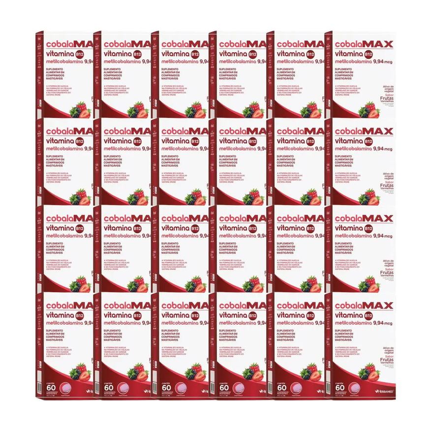 Herbamed Kit 24X Vitamina B12 Metilcobalamina 60 Cpr
