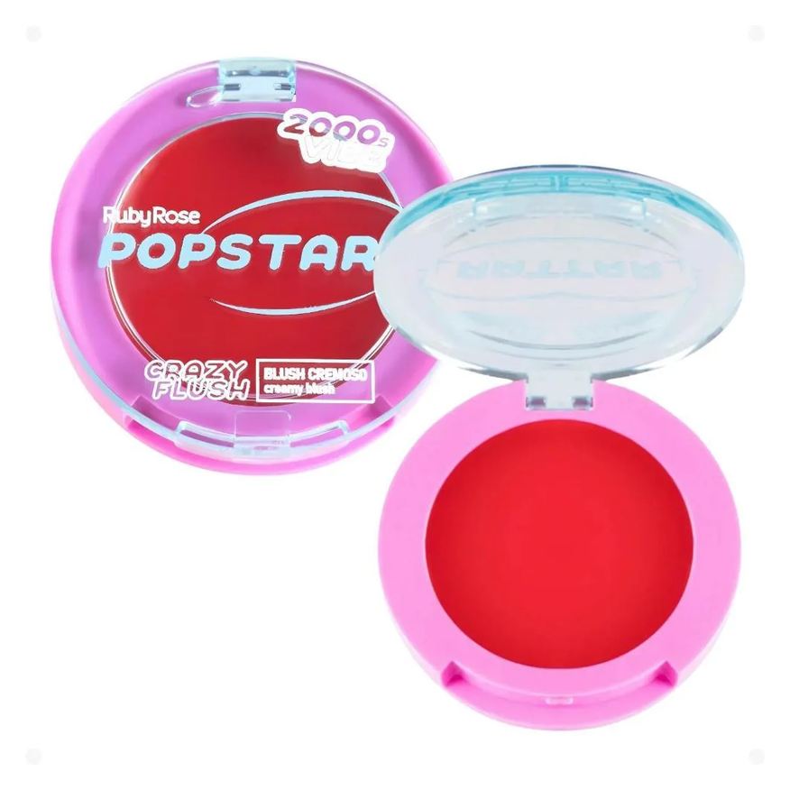 Ruby Rose Blush Cremoso Popstar Ego Hb-m04-1