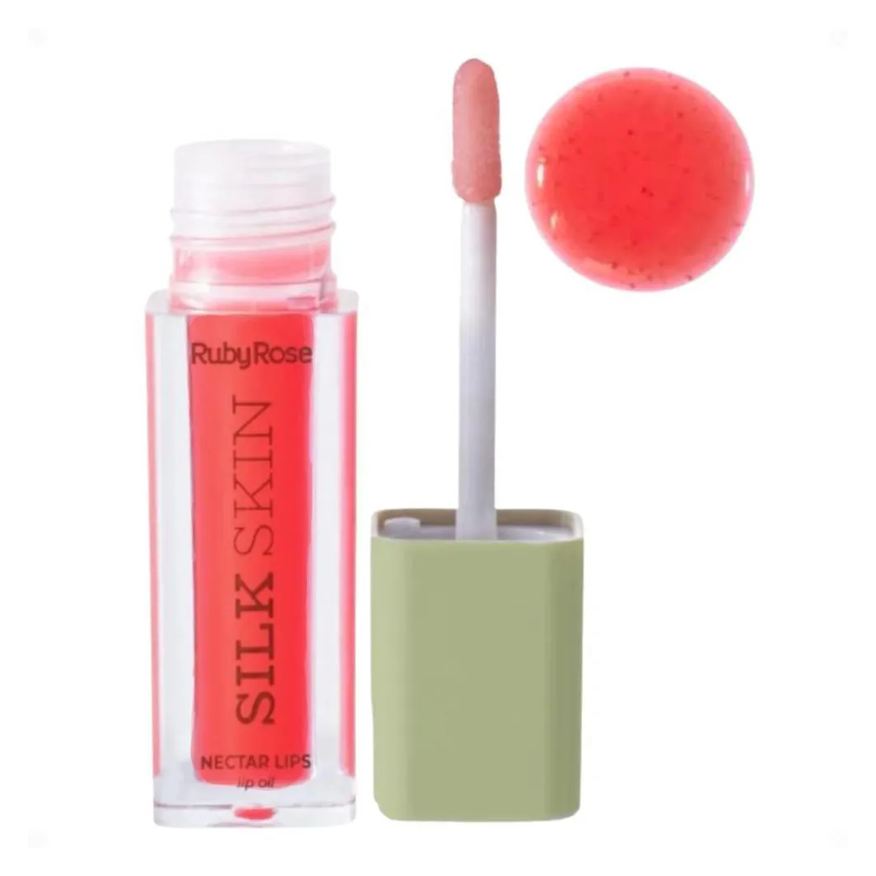 Ruby Rose Lip Oil Silk Skin Nectar Lips Shine Rouge Hb-l6504-1