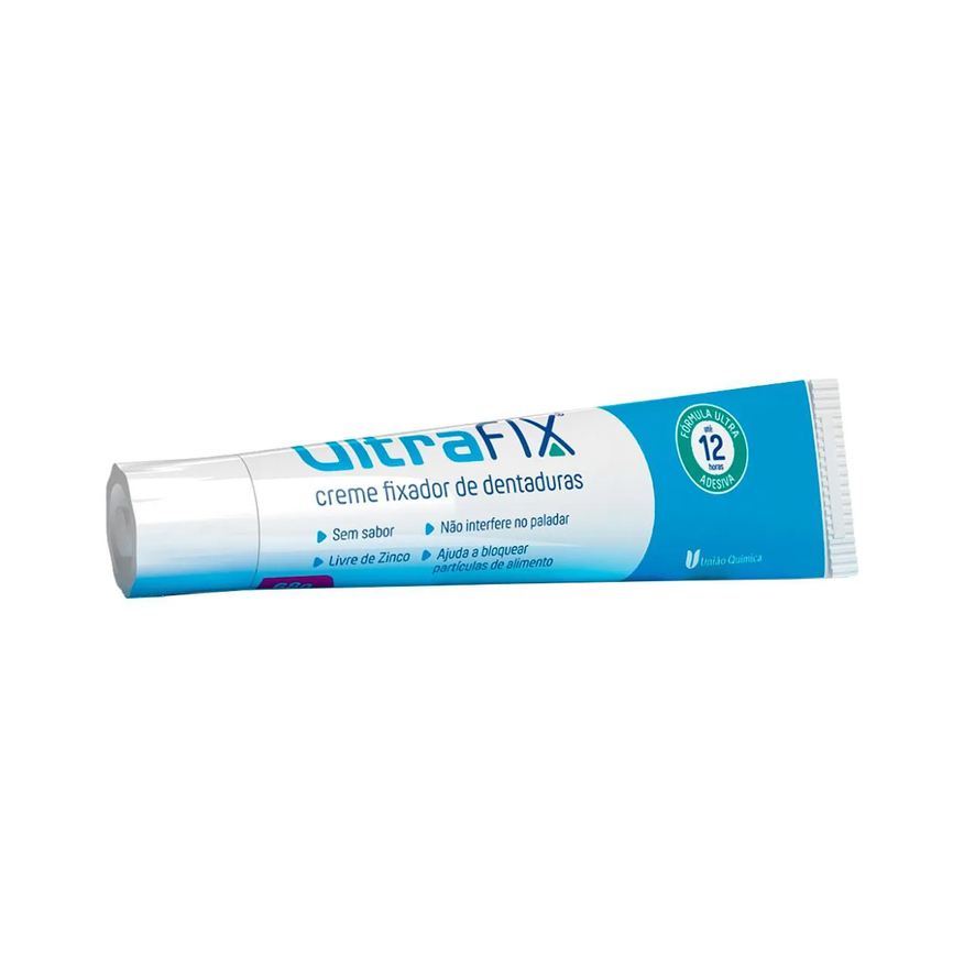 Fixador Creme de Dentadura UltraFix Sem Sabor 68g