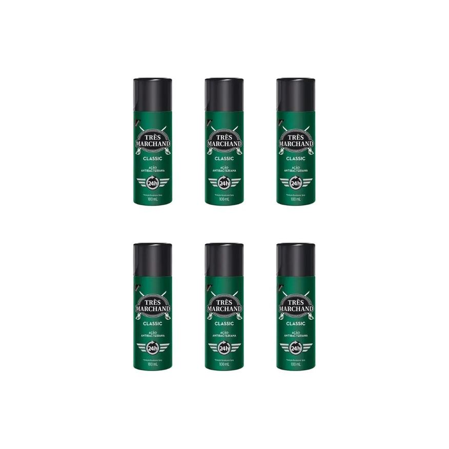 Très Marchand Desodorante Spray Tres Marchand 100ml Classic-Kit C/6Un