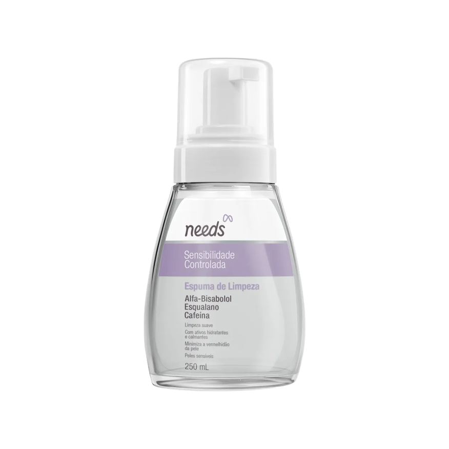 Needs Espuma Facial Peles Sensíveis 250ml