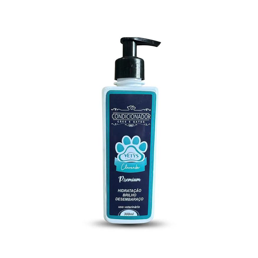 Vetys Condicionador Premium Clareador Concentrado Cães e Gatos 300ml
