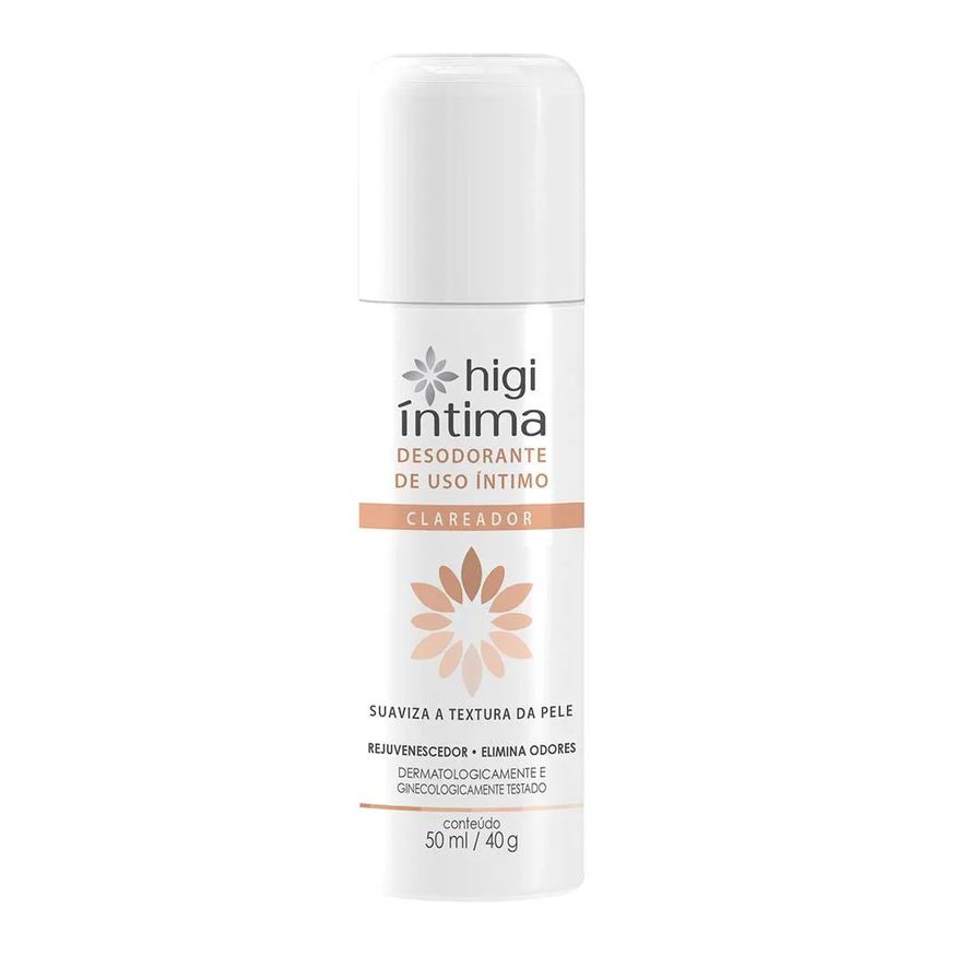 Higi Intima Desodorante Íntimo Clareador Higi Mulher Íntima 50ml