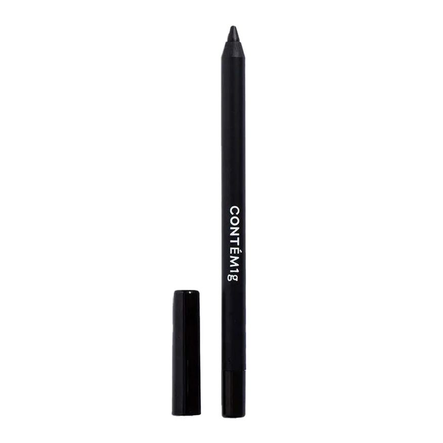Contém 1g Lápis de Olhos à Prova D'água - Superpreto Preto