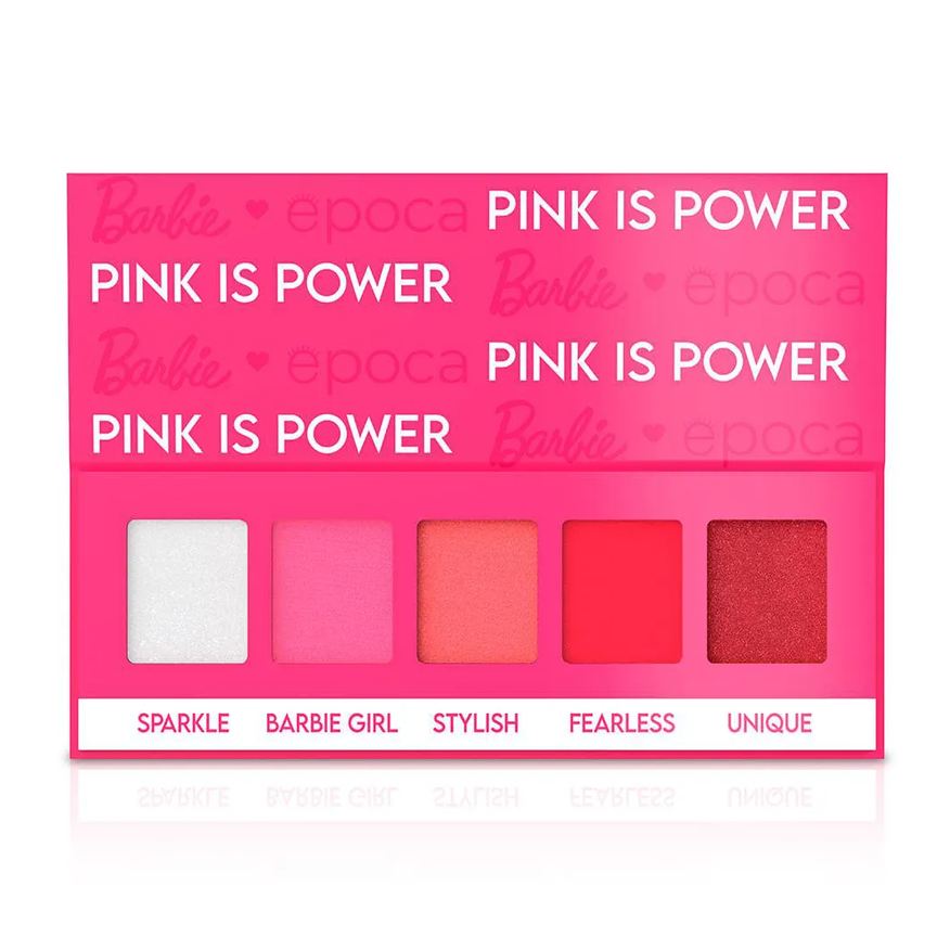 Barbie Paleta de Sombras By Época Pink Is Power Edição Limitada 1 Unidades