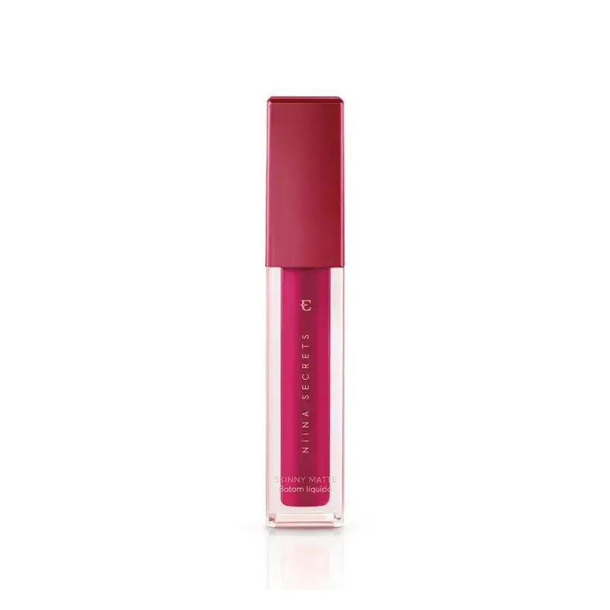 Eudora Batom Líquido Skinny Matte Niina Secrets 4ml Pink Peonia