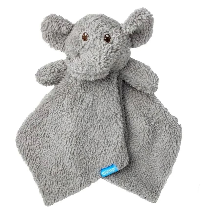 Clingo Naninha Soft Elefante Cinza