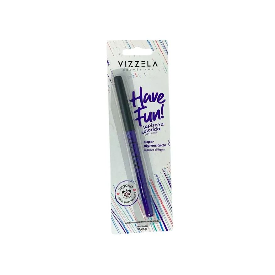 Vizzela Lapiseira para Olhos Have Fun Roxa