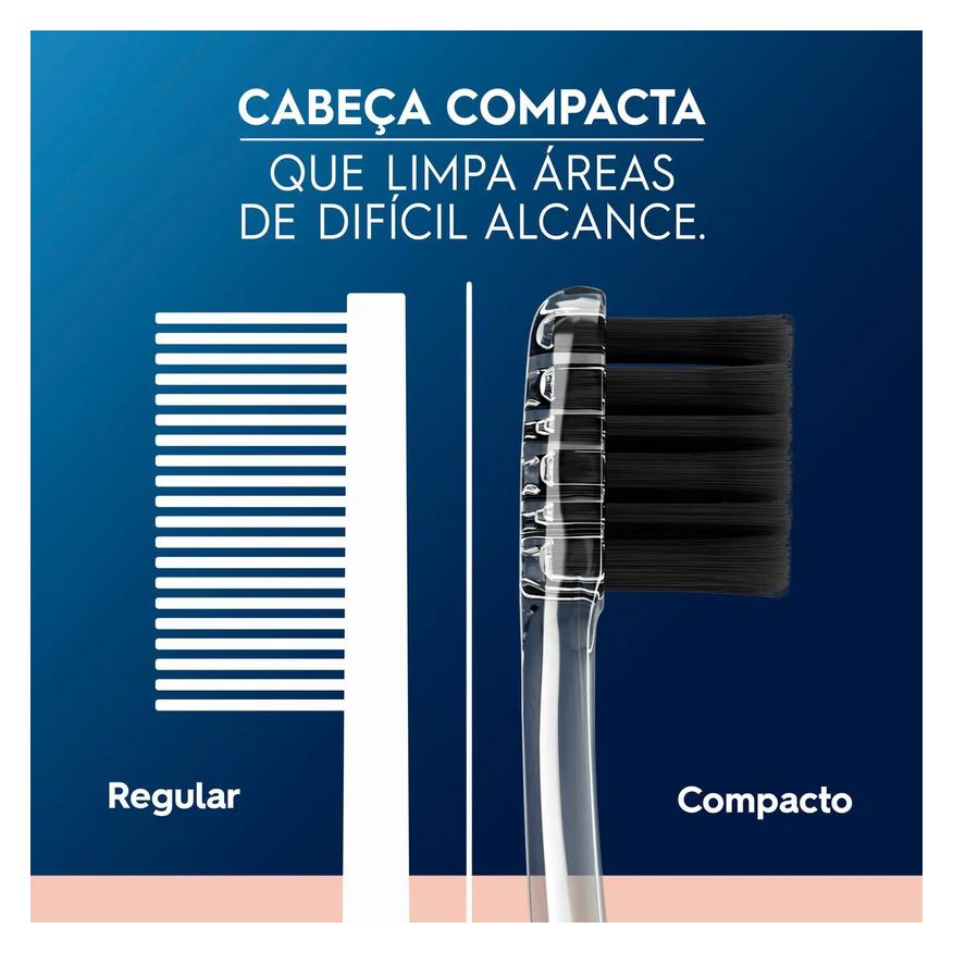 Oral-B Escova de Dente Purification Sensitive Cerdas Ultrafinas Minerais de Carvão 2 unidades