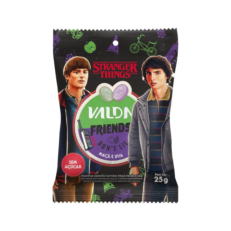 Valda Pastilha Stranger Things Waffle 50g