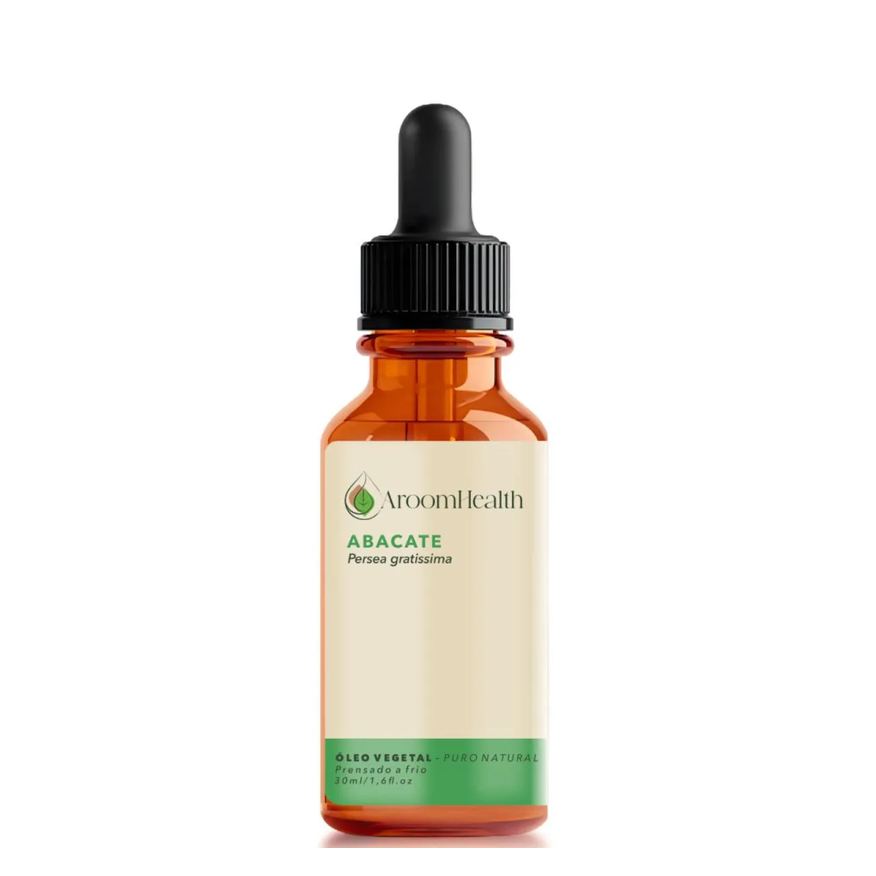 Aroom Health Óleo Vegetal Puro Natural Abacate - 30ml
