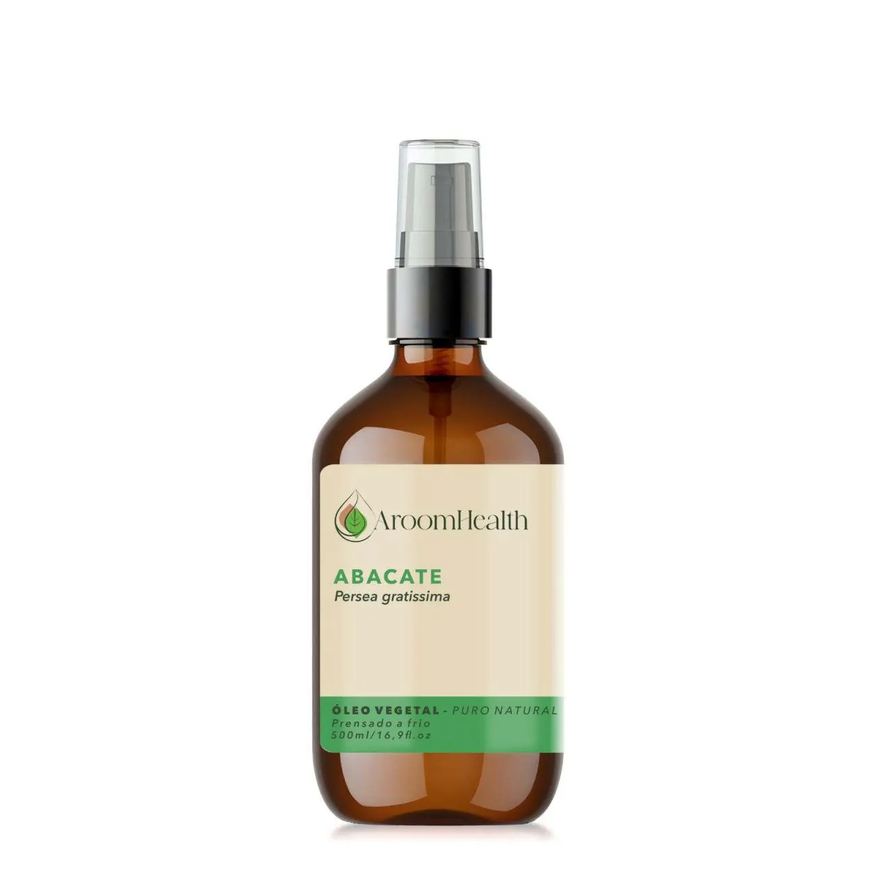 Aroom Health Óleo Vegetal Puro Natural Abacate - 500ml