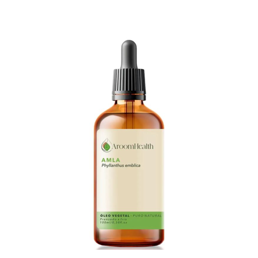 Aroom Health Óleo Vegetal Puro Natural de Amla – 100ml