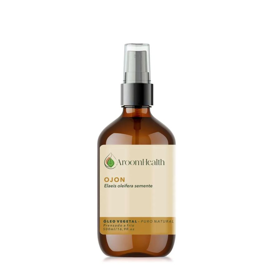 Aroom Health Óleo Vegetal Puro Natural de Semente de Ojon/batana - 500ml