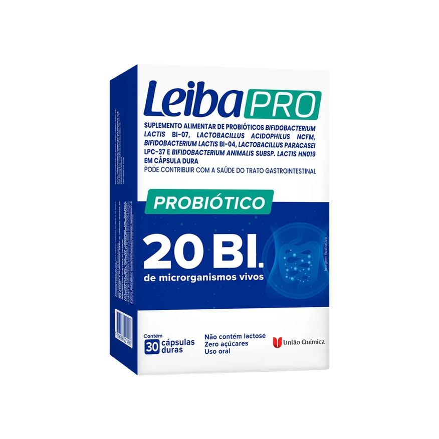 Leiba Probiótico Pro 20 Bi 30 cápsulas