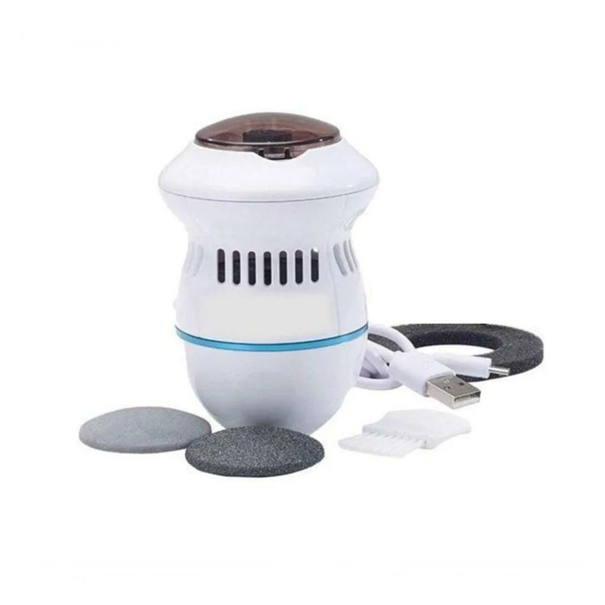 Yeet Removedor de Calos Automático Elétrico Lixador e Esfoliador Portátil 2 Velocidades Usb para Pés Macios e Suaves - Bivolt