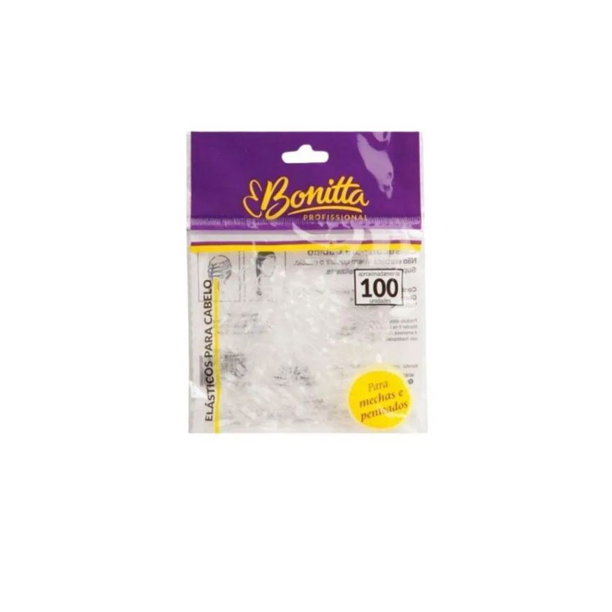 Bonitta Elastico Transparente Pacote com 100 Unidade
