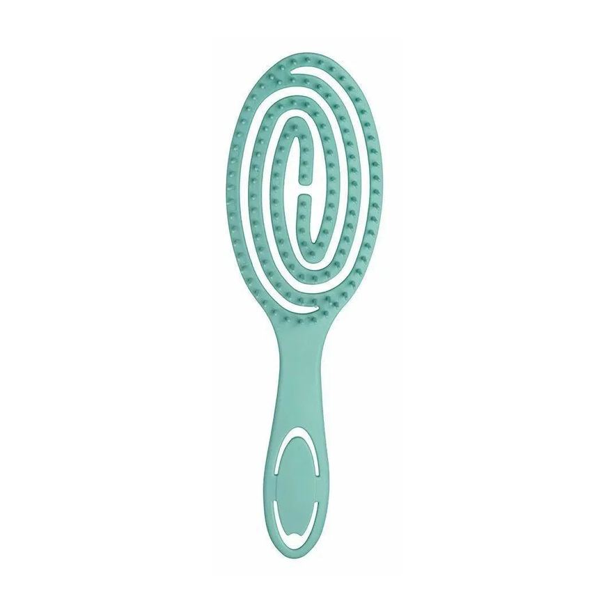 Ricca Escova de Cabelo Desembaraçar Shower Flex Verde