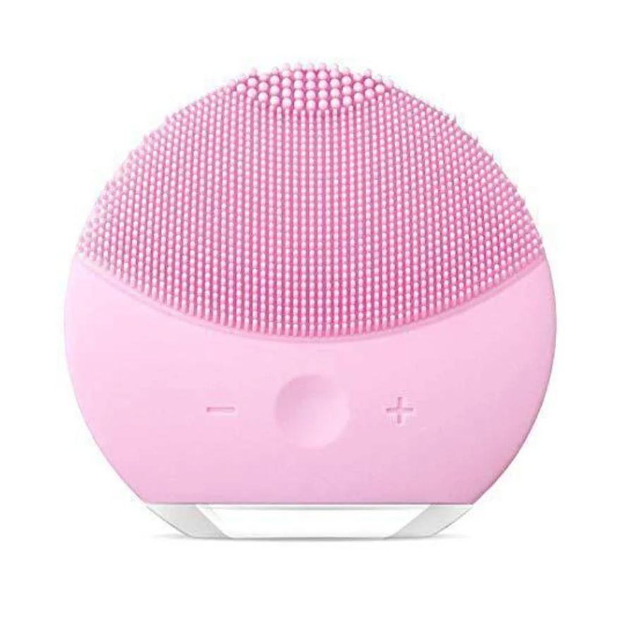 Forever Esponja Elétrica Massagem Limpeza Rosto Recarregável - Rosa