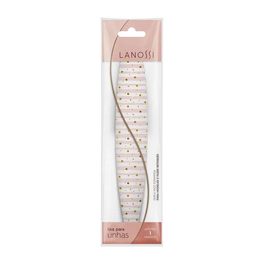Lanossi Lixa de Unha Dupla Face Ballet