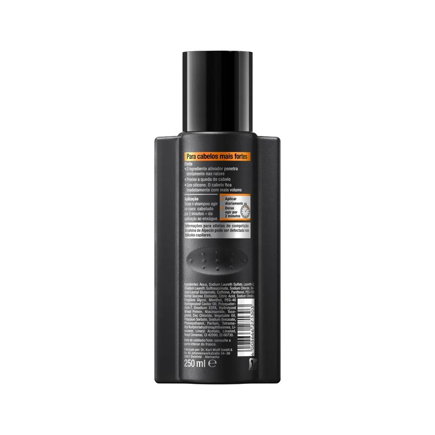 Alpecin Kit Shampoo Antiqueda Caffeine Black Edition 250ml 2 unidades
