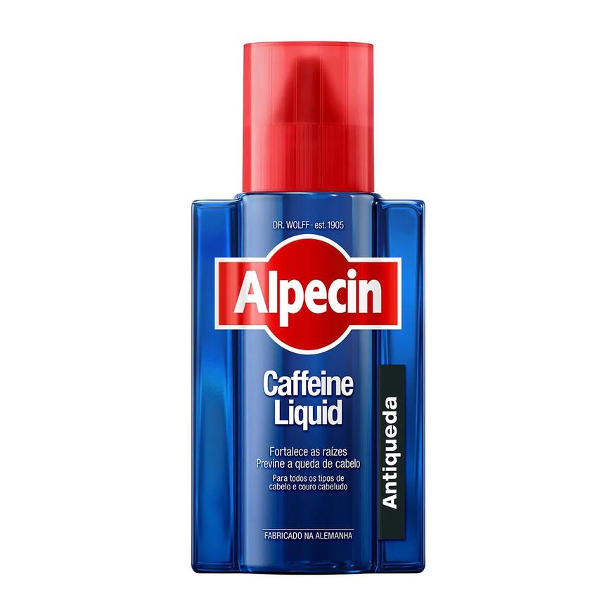 Alpecin Kit Tônico Capilar Caffeine Liquid 200ml 2 unidades