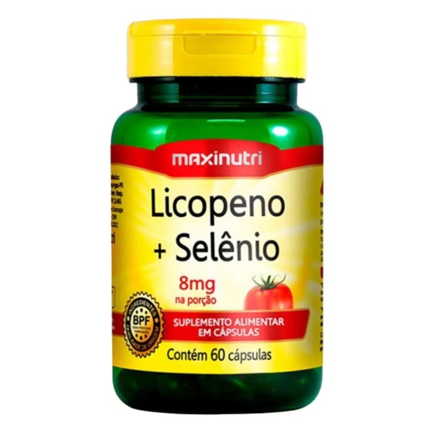 Maxinutri Licopeno + Selênio 60 Cápsulas