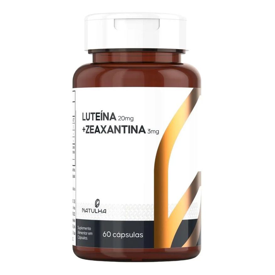 Natulha Luteína + Zeaxantina 60 Cápsulas