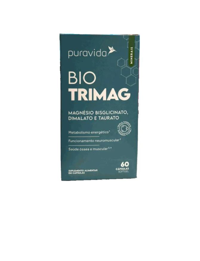 Puravida Bio Trimag 60 cápsulas