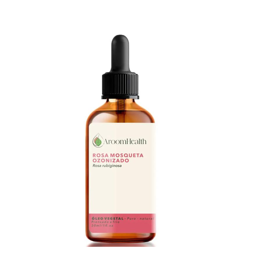Aroom Health Óleo Vegetal Ozonizado de Rosa Mosqueta Rubiginosa - 30ml