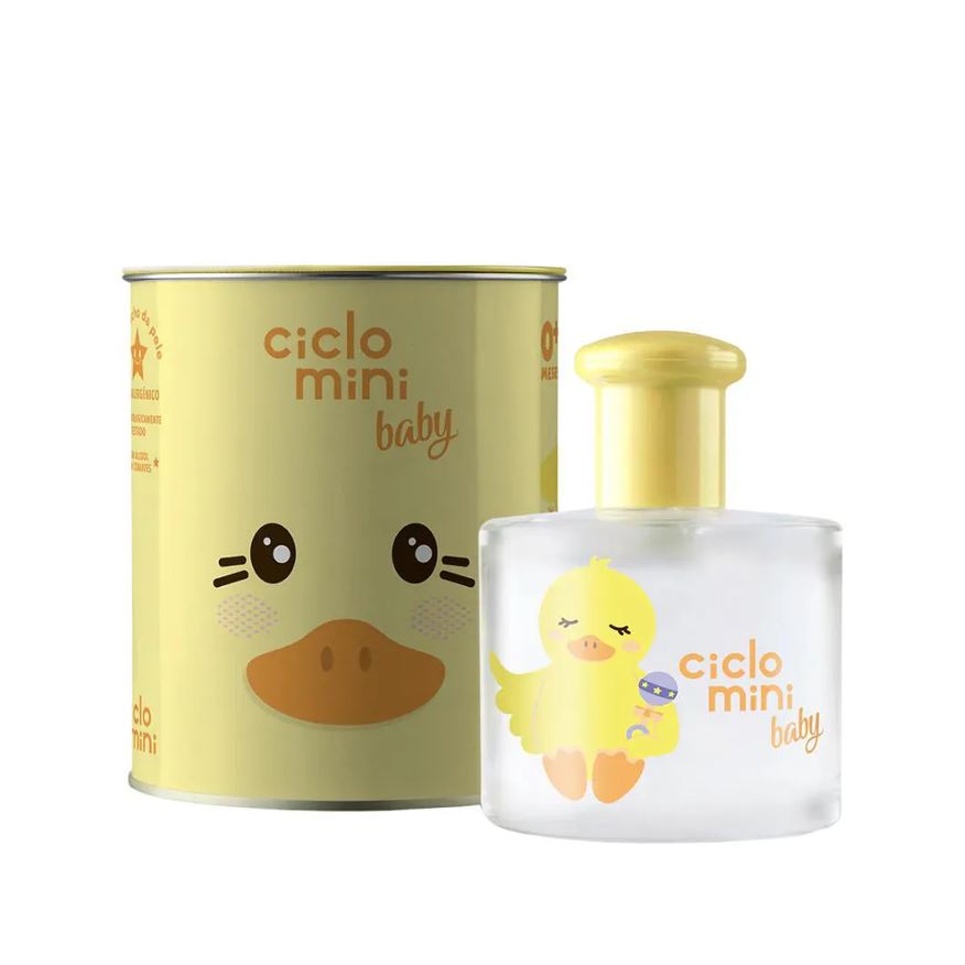 Ciclo Mini Água de Colônia Quéqué Baby - Ciclo Cosméticos 100ml