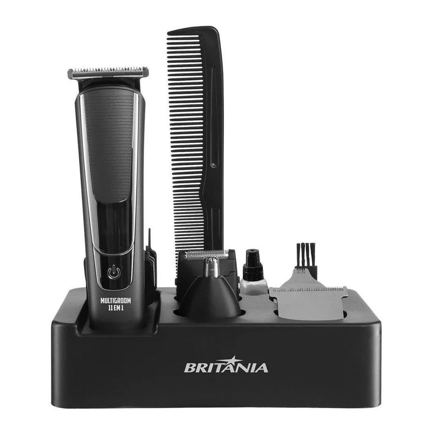 Britânia Aparador de Pelos Bap20 Multigroom 11 em 1 Bivolt