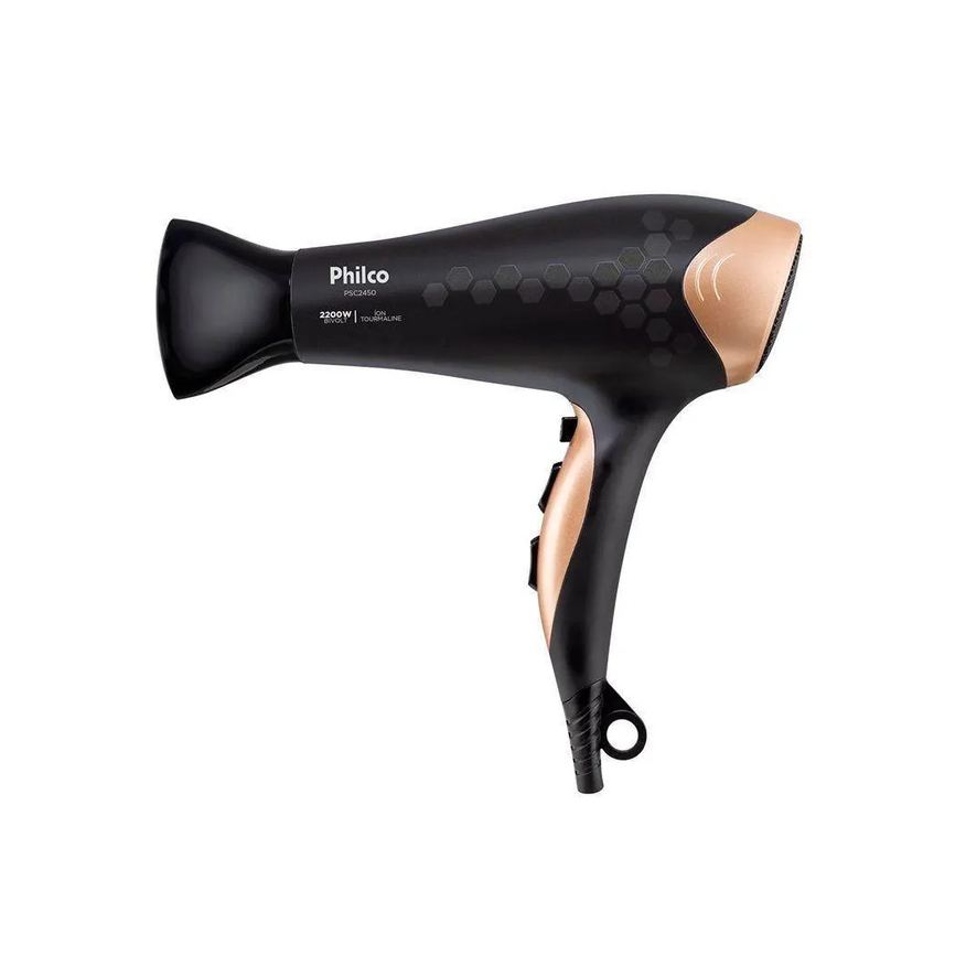 Philco Secador de Cabelos Psc2450 2200W Preto Bivolt