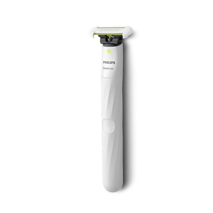 Philips Depilador OneBlade Intimate 1 unidade de lâmina Skin Protect + 1 pente corporal 3mm + 1 luva de esfoliação