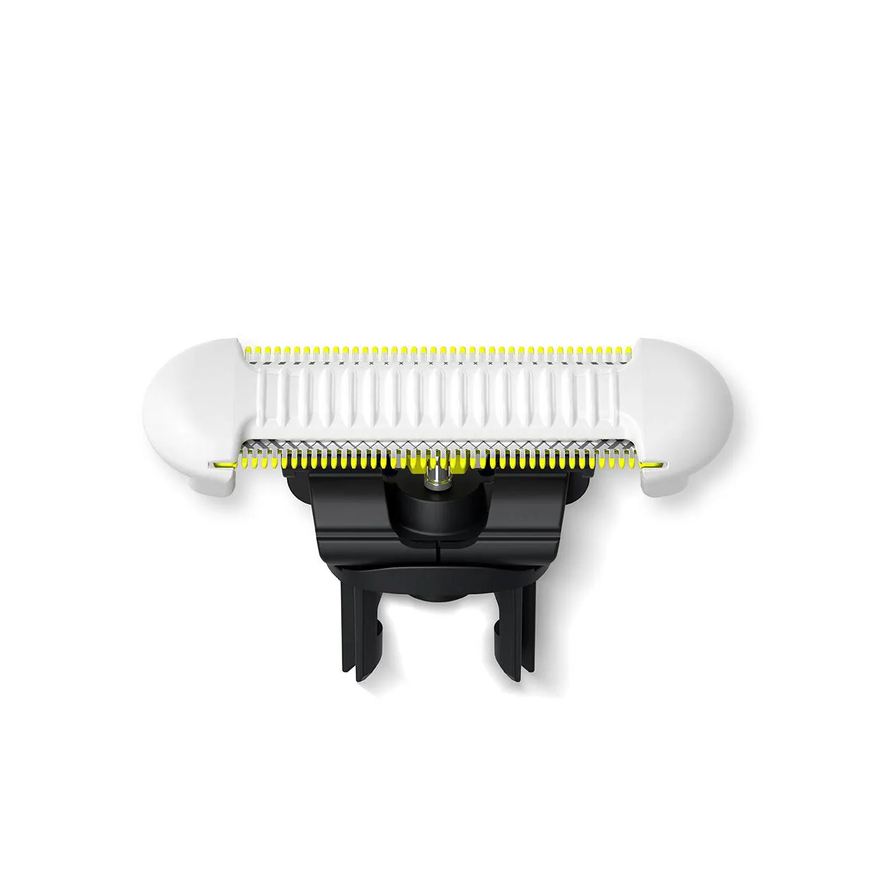Philips Depilador OneBlade Intimate 1 unidade de lâmina Skin Protect + 1 pente corporal 3mm + 1 luva de esfoliação