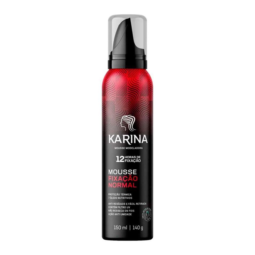 Karina Mousse Fixação Normal 150ml